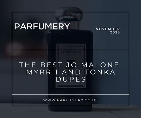 dupe for jo malone myrrh and tonka